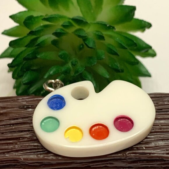 Art Earring, Teacher Earring, Painter's Earring, Gift Idea, School Earring - Picture 2 of 6